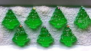 Рецепт Алкогольное новогоднее желе Jello Shots