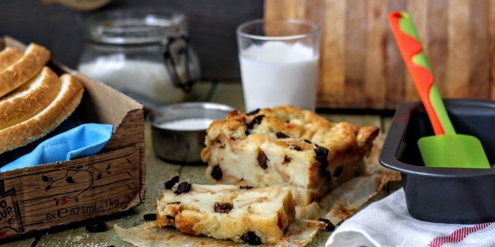 Как приготовить английский хлебный пудинг