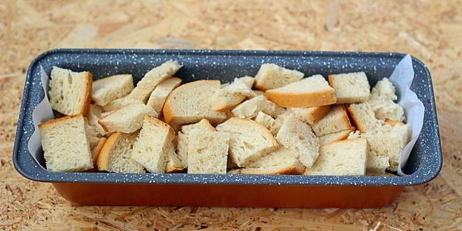 Рецепт английский хлебный пудинг