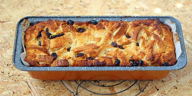 Рецепт английский хлебный пудинг