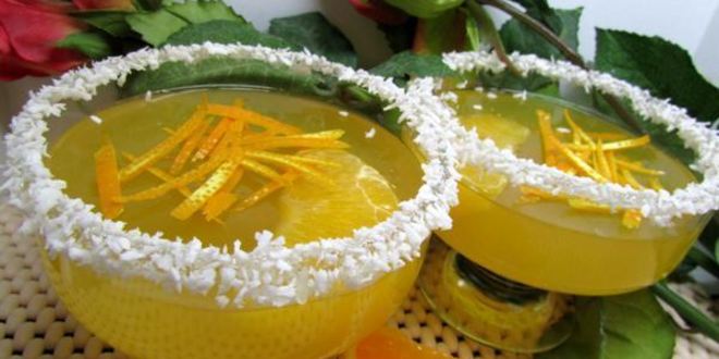 Рецепт апельсиновое желе