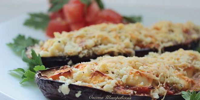 Рецепт баклажаны крамбл