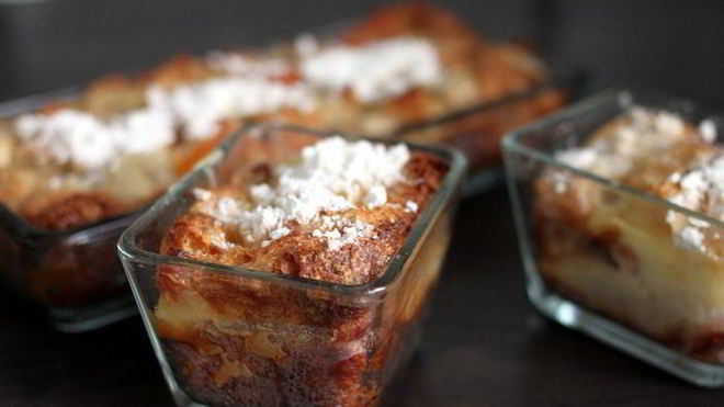 Рецепт Банановый пудинг с сушеными абрикосами