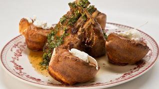 Рецепт Баранина с йоркширским пудингом