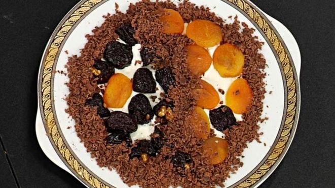 Рецепт Десерт День и Ночь