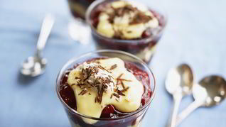 Рецепт Десерт из вишни в вине