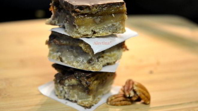 Рецепт Десерт Сэнди пралине с пеканом