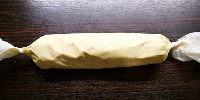 Рецепт десертная салями белое сердечко шоколада