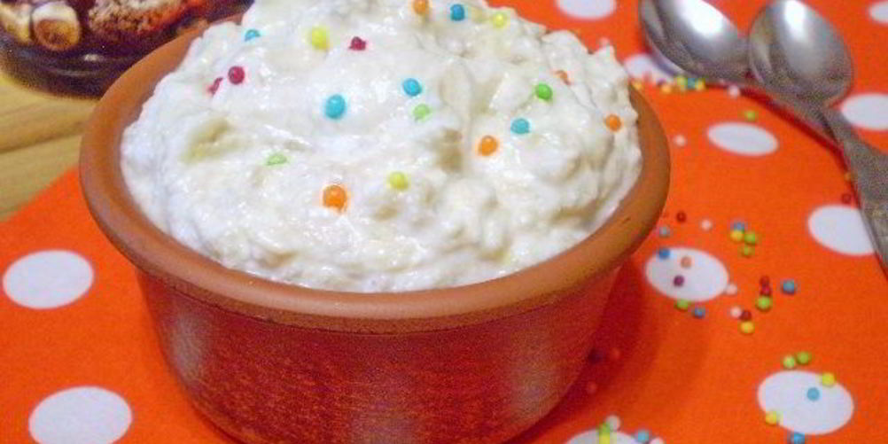 Рецепт десерт из мороженого