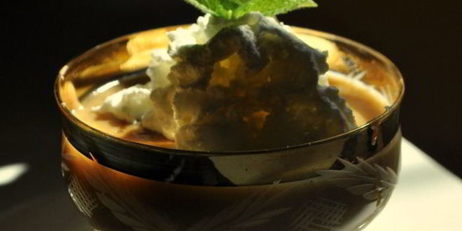 Рецепт домашний ирисовый пудинг