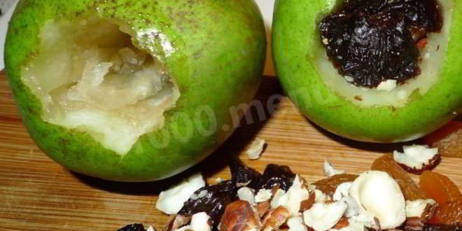 Рецепт фаршированные груши в слоенном тесте