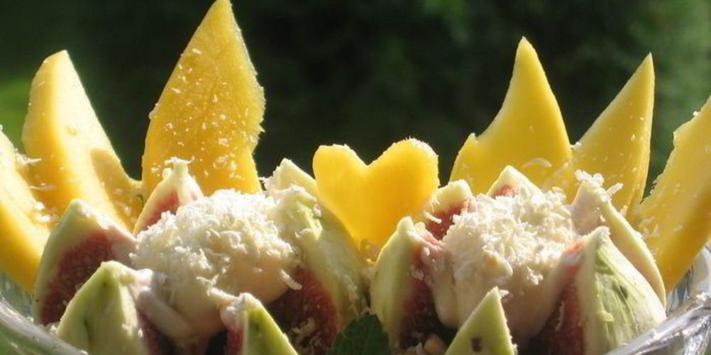 Как приготовить фруктовый десерт с сыром маскарпоне