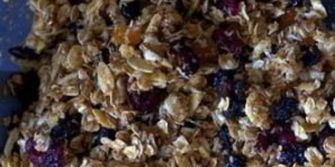 Рецепт гранола с миндалем и кокосовой стружкой