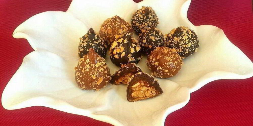 Как приготовить инжир с орехами в шоколаде