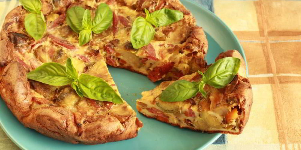 Как приготовить клафути с овощами и пражскими колбасками