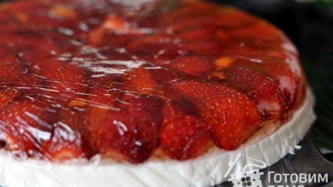 Рецепт Клубнично-сливочный десерт