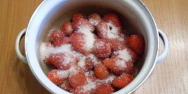 Рецепт клубничное желе