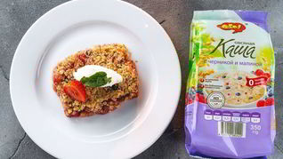 Рецепт Клубничный крамбл