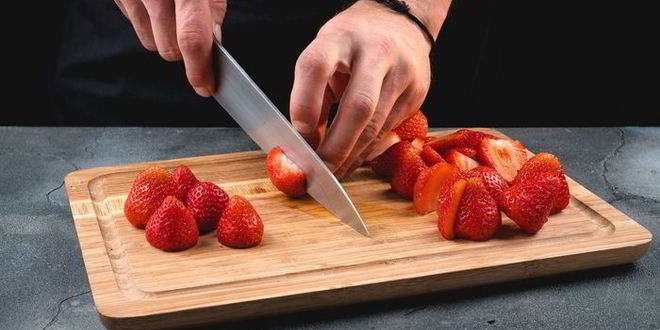 Рецепт клубничный крамбл