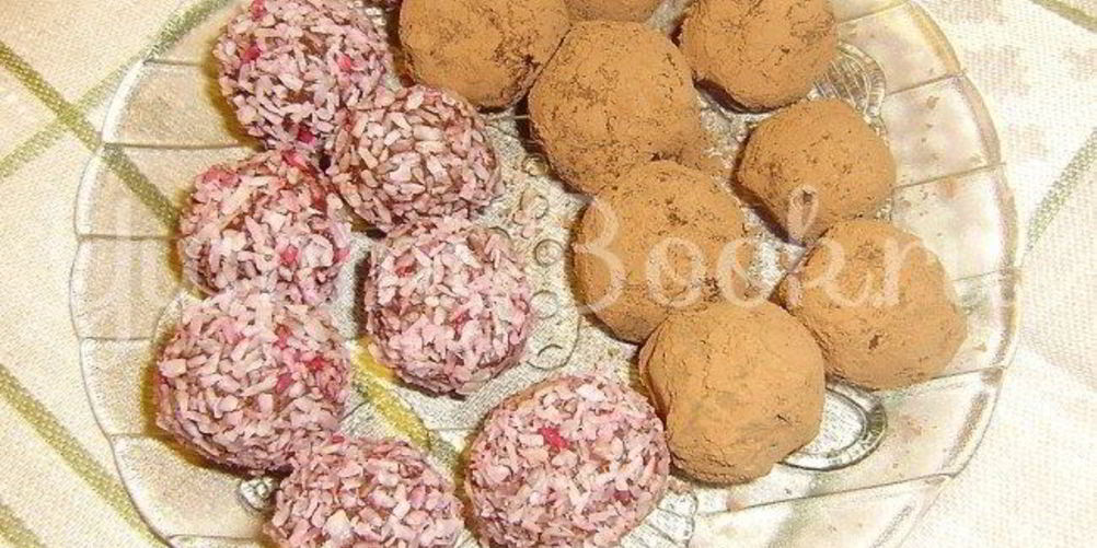 Рецепт желейно-творожные конфеты