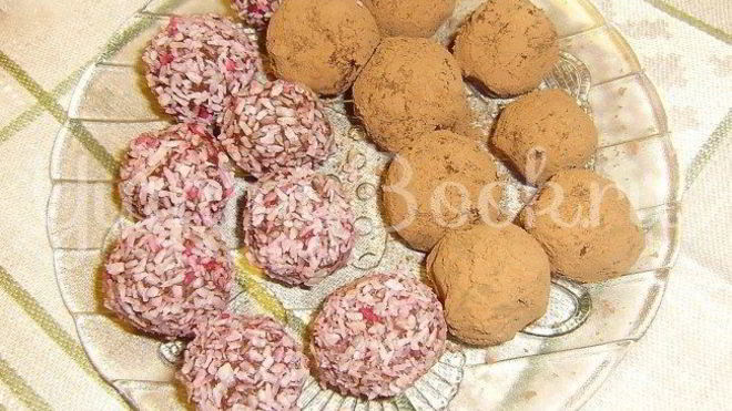 Рецепт Домашние конфеты