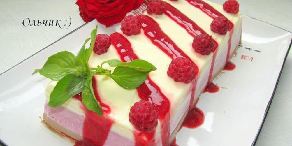 Как приготовить баварский шоколадный крем с малиновым кули