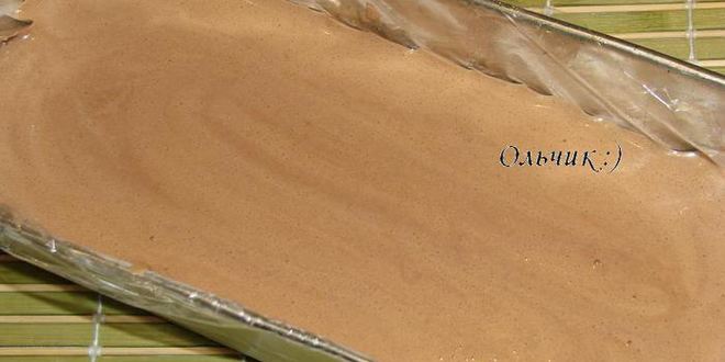 Рецепт баварский шоколадный крем с малиновым кули