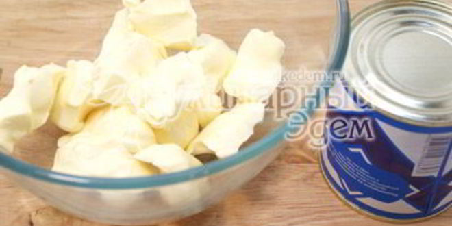 Рецепт бисквитный рулет с кремом и кокосовой стружкой