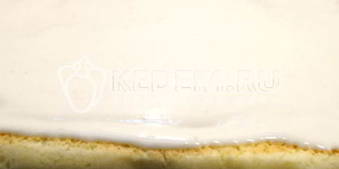 Рецепт бисквитный рулет с кремом зимнее полено