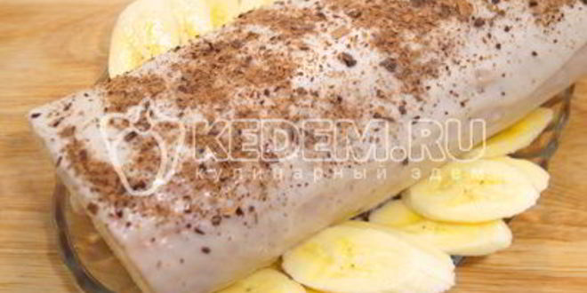 Рецепт бисквитный рулет с кремом зимнее полено