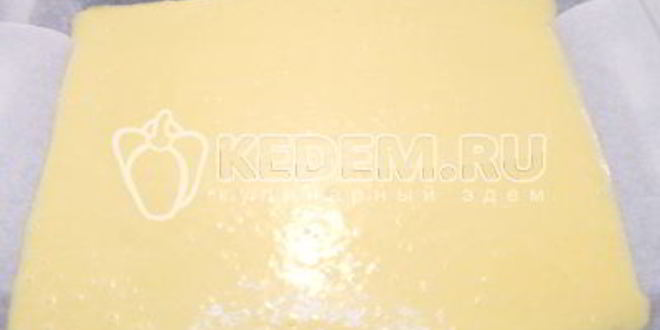 Рецепт бисквитный рулет с кремом зимнее полено