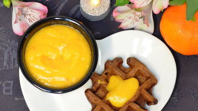 Рецепт Блаженство Тыквенно-хурмовый курд