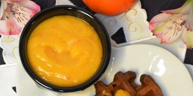 Рецепт блаженство тыквенно-хурмовый курд