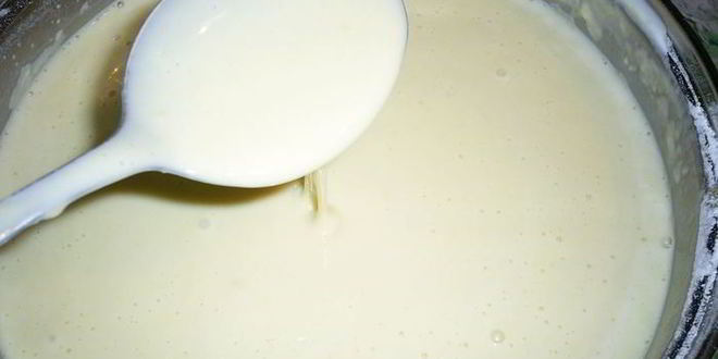 Рецепт блинный тортик с миндальным кремом