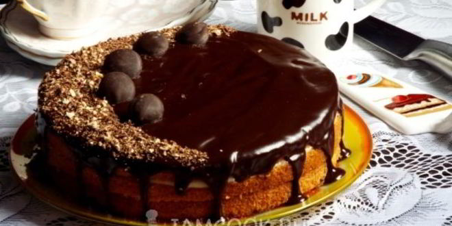 Рецепт бостонский кремовый торт