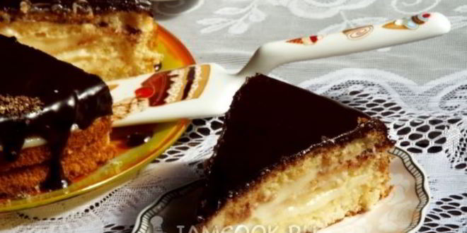 Рецепт бостонский кремовый торт