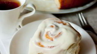 Рецепт Булочки с корицей и кремом из сливочного сыра