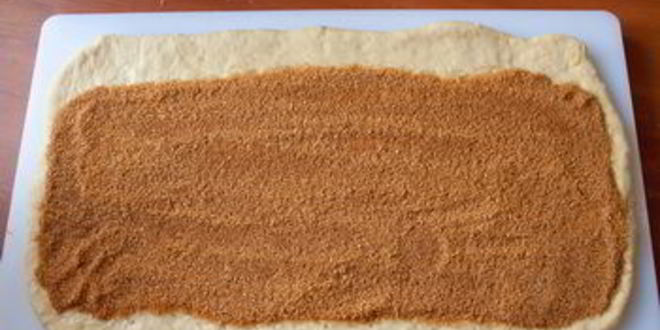 Рецепт булочки с корицей и кремом из сливочного сыра