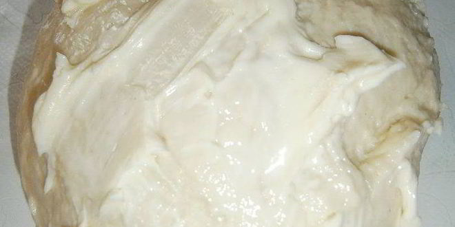 Рецепт булочки с заварным кремом и персиком