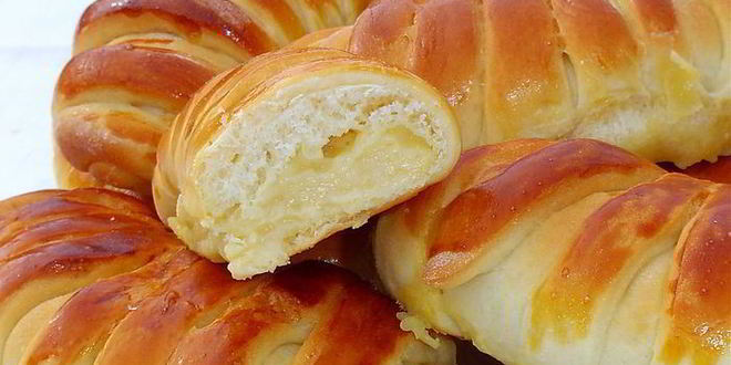 Рецепт булочки с заварным кремом