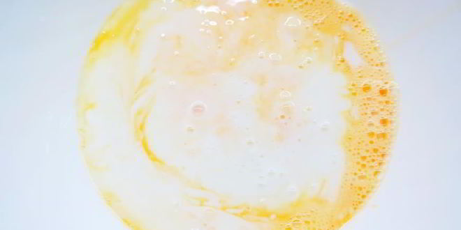 Рецепт черемуховые блинчики с ванильным кремом и голубикой