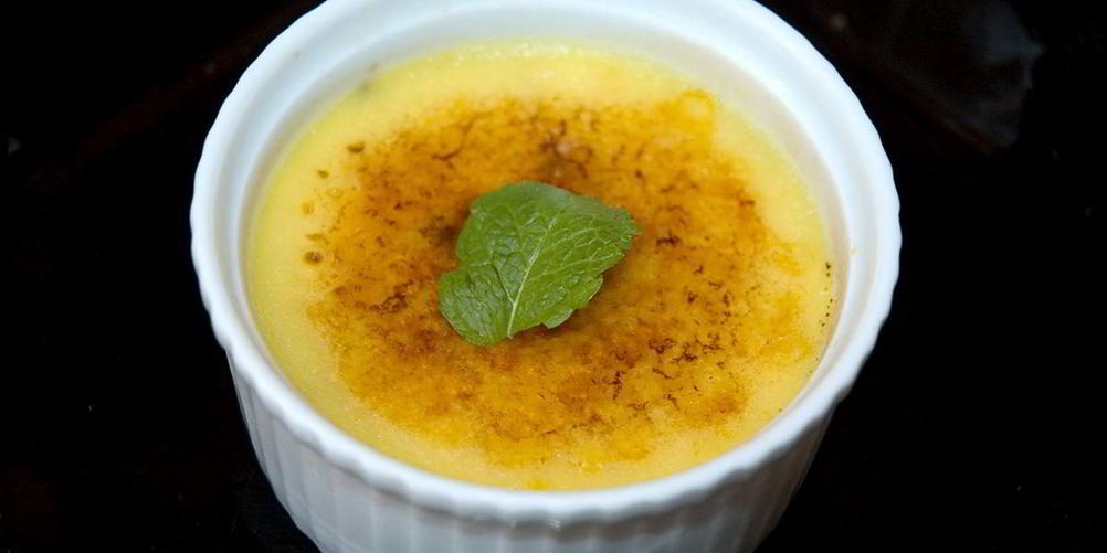 Как приготовить черничный крем-брюле