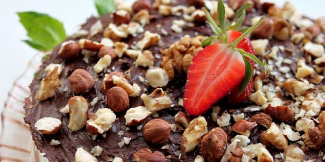 Рецепт чизкейк с шоколадно-ореховым кремом