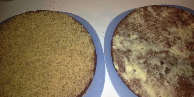 Рецепт домашний брауни со сливочно-ореховым кремом