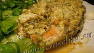 Рецепт Форель в кремовом соусе