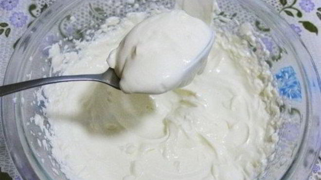 Рецепт Густой крем для домашнего торта