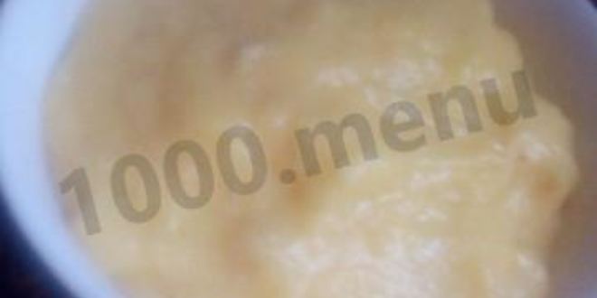 Рецепт классический заварной крем