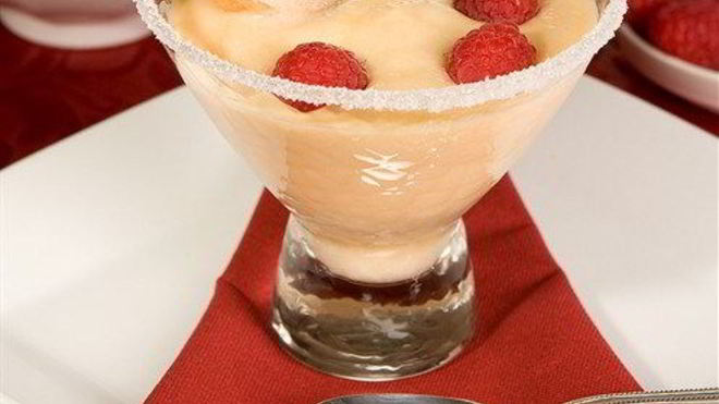 Рецепт Клубника с кремом сабайон