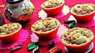 Рецепт Корзиночки десертные с кремом и бананом