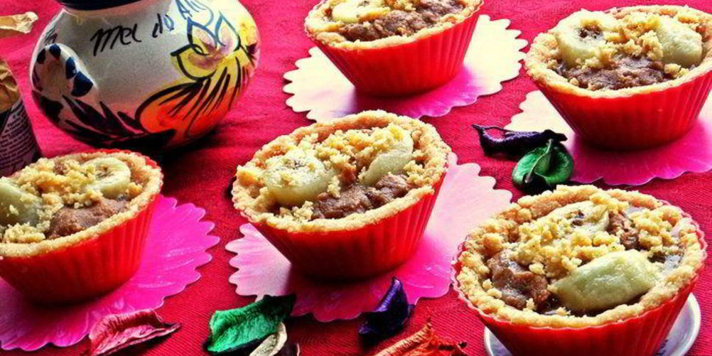 Как приготовить корзиночки десертные с кремом и бананом